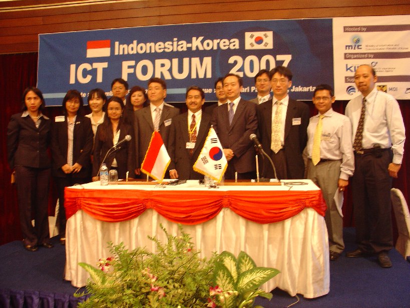 Indonesia Korea ICT Forum 2007 in Jakarta